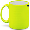TAZZA PERSONALIZZATA MUG FLUORESCENTE FLUO COLORE GIALLO