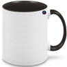 TAZZA PERSONALIZZATA MUG CON MANICO COLORATO NERO