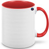TAZZA PERSONALIZZATA MUG CON MANICO COLORATO COLORE ROSSO