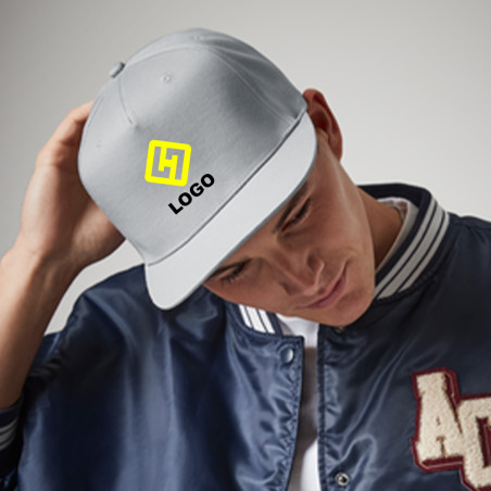Cappellino personalizzato ricamo o stampa Snapback Rapper Cap