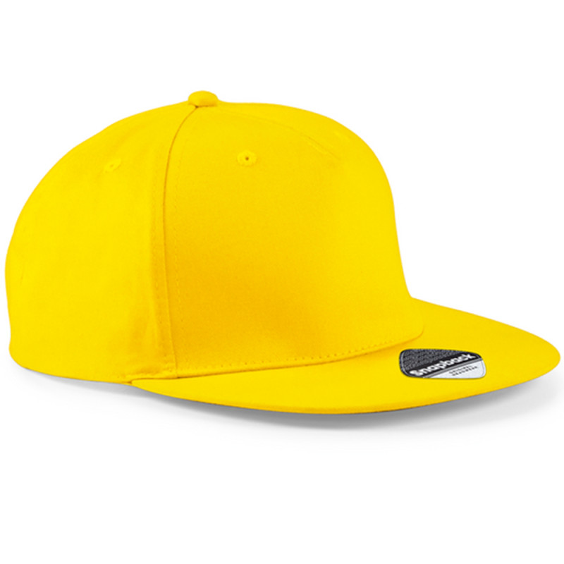 Cappellino con ricamo o stampa Snapback Rapper Cap 12 colori