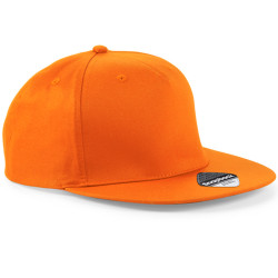 Cappellino personalizzato ricamo o stampa Snapback Rapper Cap colore arancio