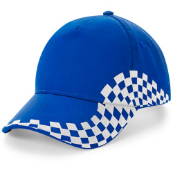 Cappellino con ricamo o stampa Grand Prix Cap colore blu royal