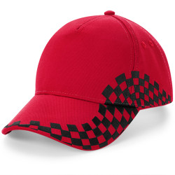 Cappellino con ricamo o stampa Grand Prix Cap colore rosso
