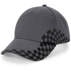 Cappellino con ricamo o stampa Grand Prix Cap colore grigio