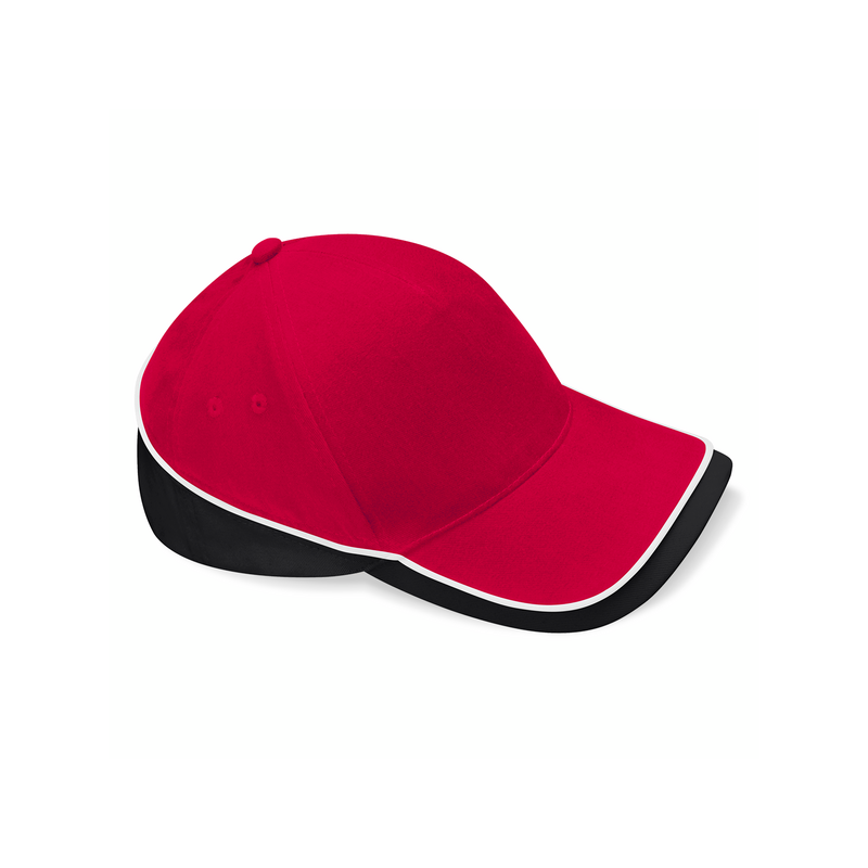 Cappellino con ricamo o stampa Competition cap colore rosso blu
