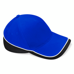 Cappellino con ricamo o stampa Competition cap colore blu royal