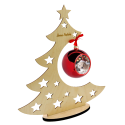 Albero di natale personalizzato in legno
