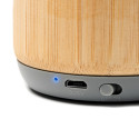 Cassa wirless in bambù con incisione personalizzata 3