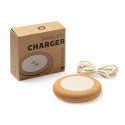 Caricatore wireless fibra di grano e sughero Solei 4