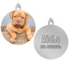 medaglietta per cane personalizzata con foto e incisione