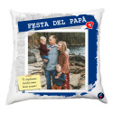 cuscino personalizzato con foto per la festa del papà