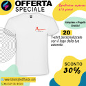 20 magliette personalizzate economiche offerta speciale