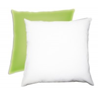 Cuscino personalizzato con foto verde chiaro