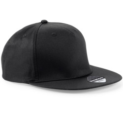 Cappellino personalizzato ricamo o stampa Snapback Rapper Cap colore nero