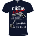 T-shirt personalizzata uomo Alibi Italian Style Diffusion ® colore blu navy