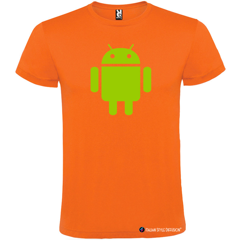 T-shirt Personalizzata Robot Android