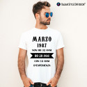T-SHIRT PERSONALIZZATA ANNI DI ESPERIENZA