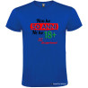 T-SHIRT PERSONALIZZATA 18 ANNI DI ESPERIENZA COLORE BLU ROYAL