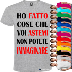 T-shirt personalizzata astemi Italian Style Diffusion® 2