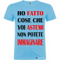 T-shirt Ho fatto cose che voi astemi non potete immaginare Italian Style Diffusion®