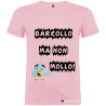 T-SHIRT PERSONALIZZATA BARCOLLO MA NON MOLLO COLORE ROSA