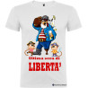 T-shirt personalizzata ultima sera di libertà per addio al celibato sposo pirata bianco