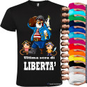 T-shirt personalizzata ultima sera di libertà per addio al celibato