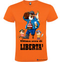 T-shirt per addio al celibato ultima sera di libertà con pirata