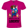 T-shirt personalizzata ultima sera di libertà per addio al celibato sposo pirata rosa fucsia