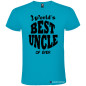 T-shirt Personalizzata World's Best Uncle Zio Migliore del Mondo