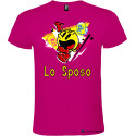 Maglietta per lo sposo addio al celibato video games anni '90 fucsia