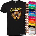 T-shirt California State Tigre Skate | Maglietta Streetwear Uomo con Grafica