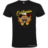 T-SHIRT PERSONALIZZATA TIGER TIGRE CALIFORNIA SKATE COLORE NERO