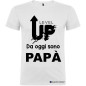 Maglietta Personalizzata Uomo Level Up Papà