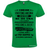 T-SHIRT CON FRASE LE DONNE BUONE ESISTONO ANCORA COLORE VERDE