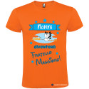 MAGLIETTA PERSONALIZZATA DIVENTERO' FRATELLO MAGGIORE COLORE ARANCIO