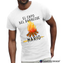 T-shirt personalizzata el capo del barbecue Italian Style Diffusion ® 2