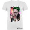 T-SHIRT STAMPA PERSONALIZZATA CON JOKER COLORE BIANCO