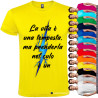 T-SHIRT PERSONALIZZATA LA VITA È UNA TEMPESTA MA PRENDERLA NEL CULO È UN LAMPO