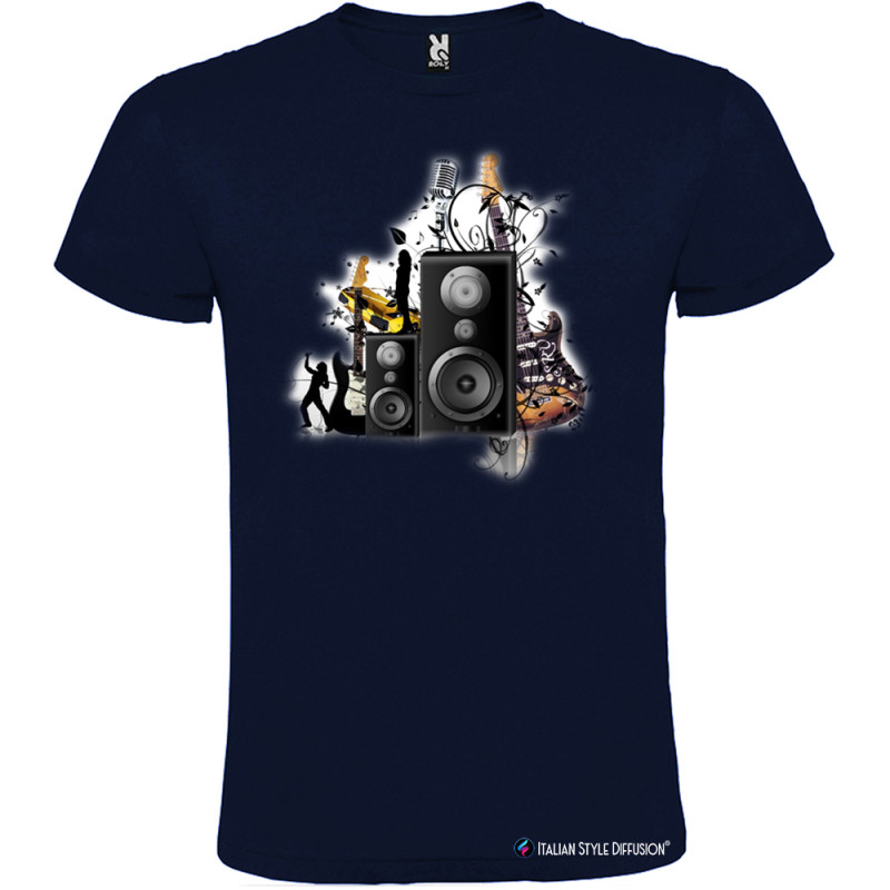 T-shirt Personalizzata Musica Cassa Watt