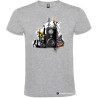 T-SHIRT PERSONALIZZATA MUSICA CASSA WATT COLORE GRIGIO