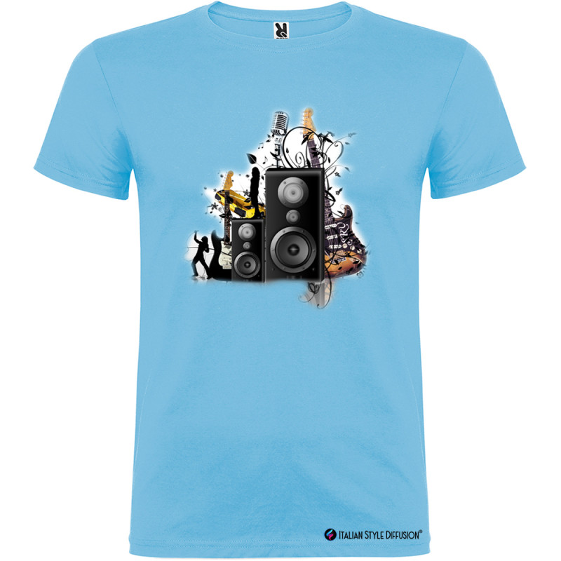 T-shirt Personalizzata Musica Cassa Watt