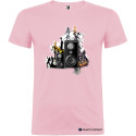 T-SHIRT PERSONALIZZATA MUSICA CASSA WATT COLORE ROSA