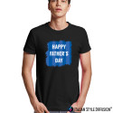 T-SHIRT PERSONALIZZATA HAPPY FATHER'S DAY UOMO