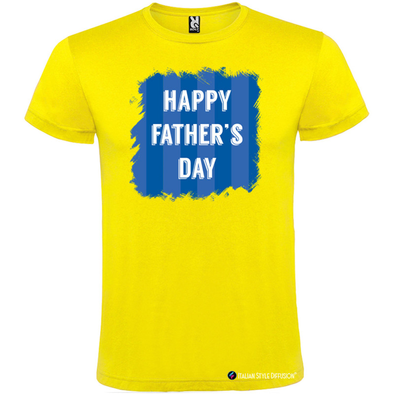 T-shirt Personalizzata Happy Father's Day Uomo