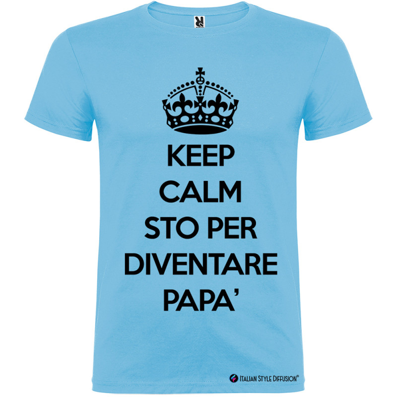 T-shirt Keep Calm Sto per Diventare Papà