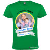 T-SHIRT PRIMA FESTA DEL PAPÀ UOMO STAMPA PERSONALIZZATA COLORE VERDE