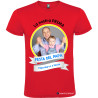 T-SHIRT PRIMA FESTA DEL PAPÀ UOMO STAMPA PERSONALIZZATA COLORE ROSSO