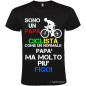 Maglietta Personalizzata Uomo Papà Ciclista